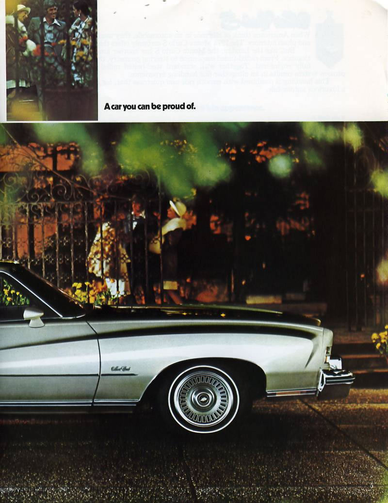 1974 Chevrolet Monte Carlo Brochure Page 3